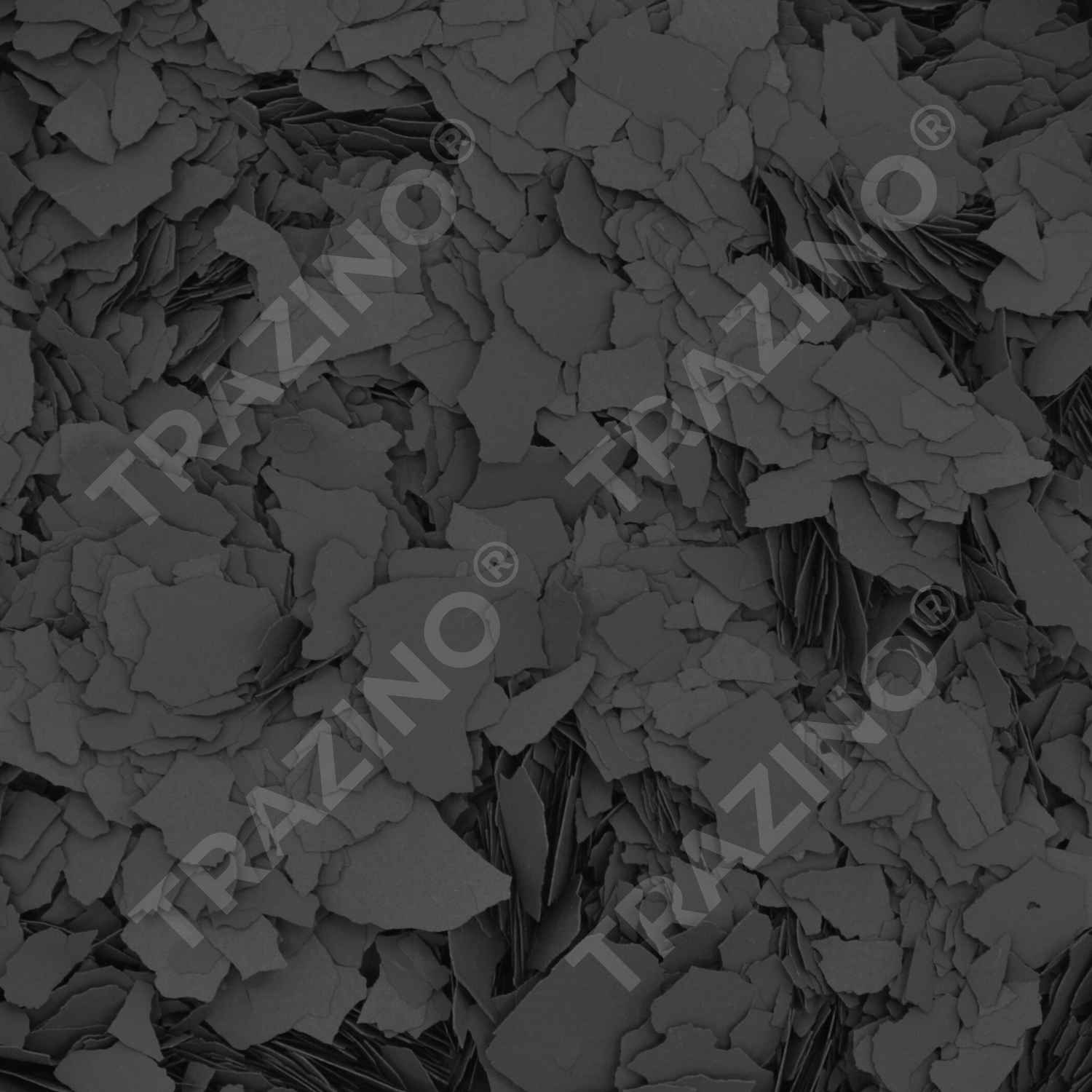 Trazino® Farbchips in Eisengrau zum Einstreuen für Beschichtungen Trazino® Farbchips in Eisengrau zum Einstreuen für Beschichtungen